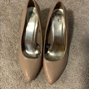 Mossimo Target Nude Heels